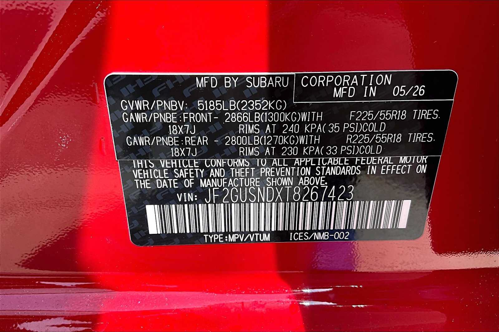 New 2026 Subaru Crosstrek 2.5i Limited AWD/4WD image 18