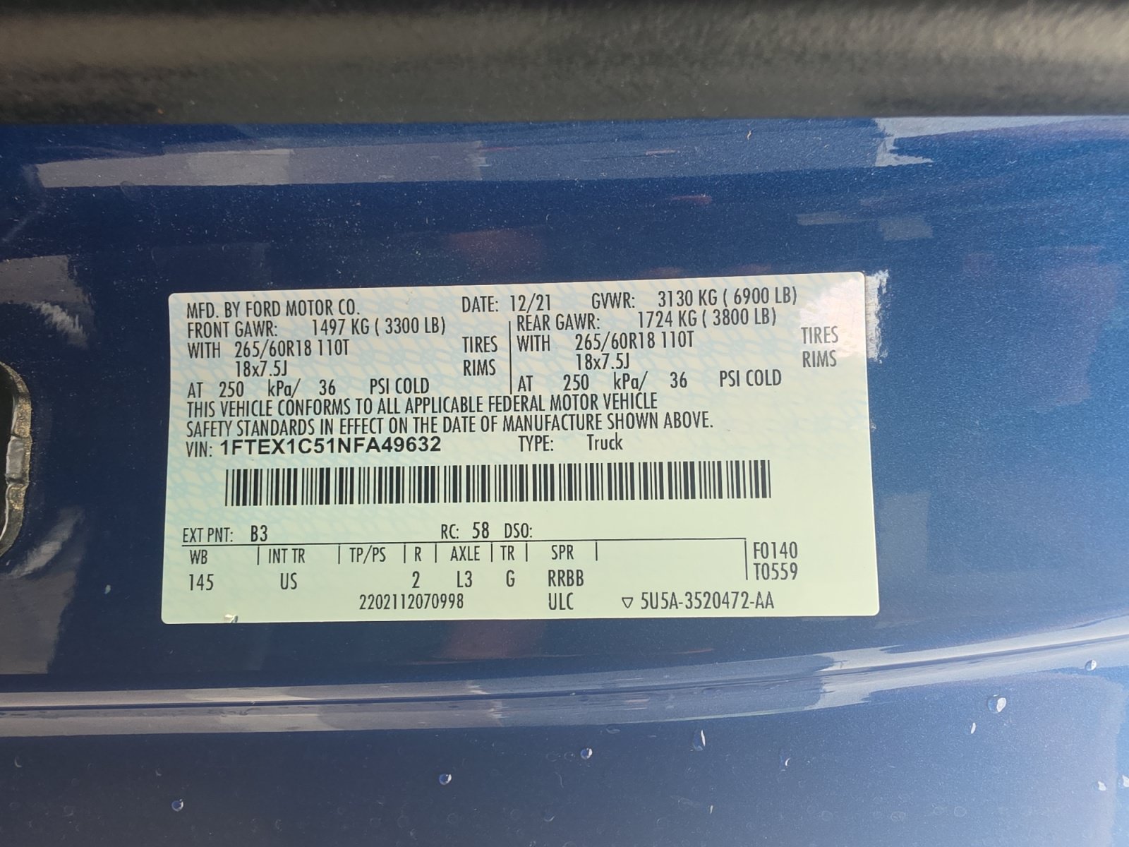 Used 2022 Ford F150 XLT w/ Equipment Group 302A High RWD image 34