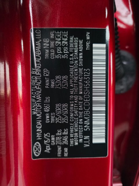 Used 2025 Hyundai Tucson SEL AWD/4WD image 27