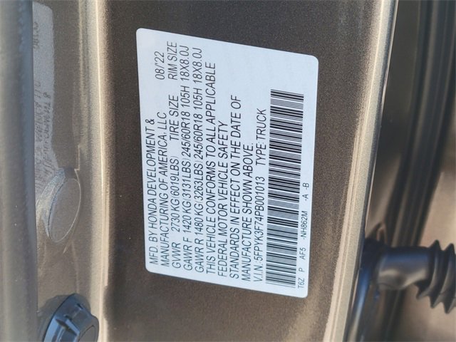 Used 2023 Honda Ridgeline RTL-E image 35