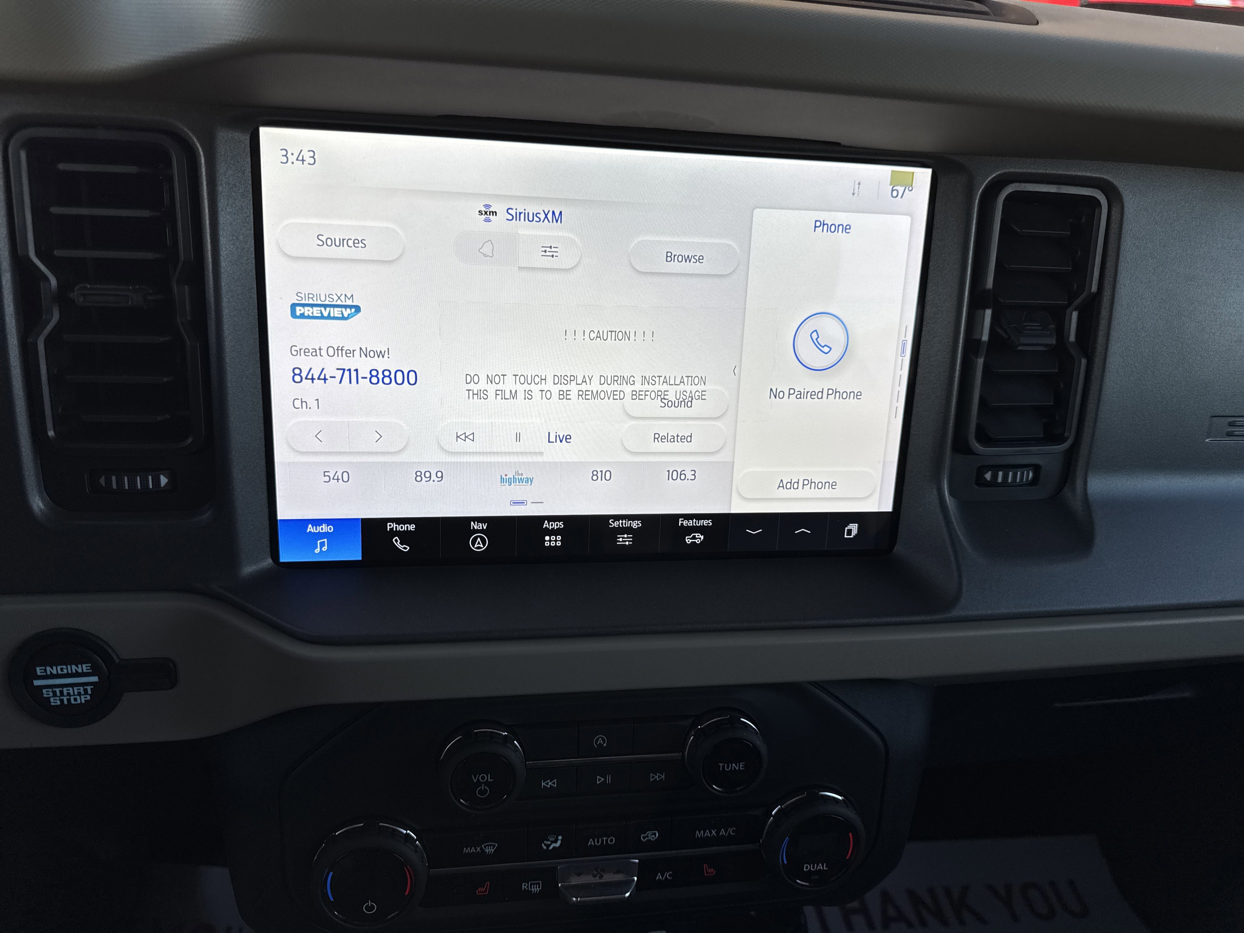 New 2025 Ford Bronco Big Bend image 16