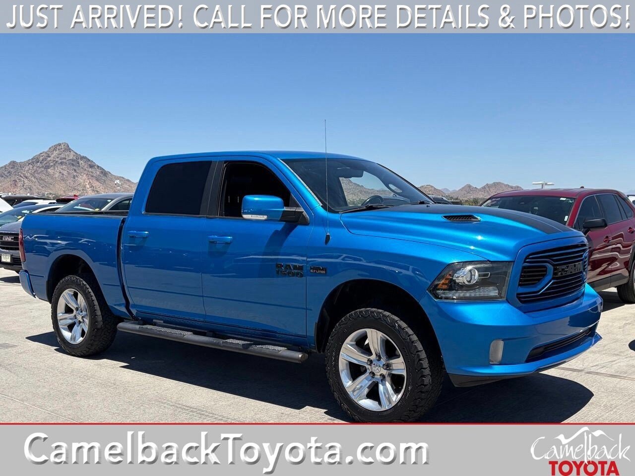 Used 2018 RAM 1500 Sport w/ Hydro Blue Sport Package