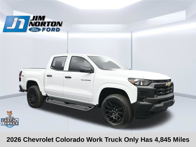 Used 2026 Chevrolet Colorado W/T w/ WT Custom Package