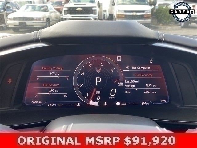 Certified 2021 Chevrolet Corvette Stingray Premium Conv w/ Z51 Performance Package image 9