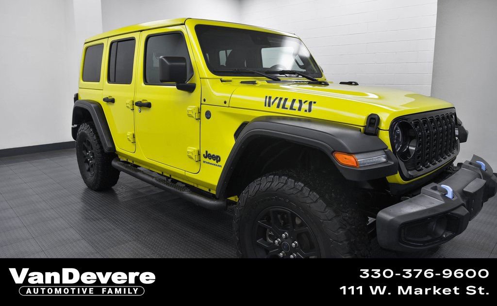 Used 2024 Jeep Wrangler Willys 4xe