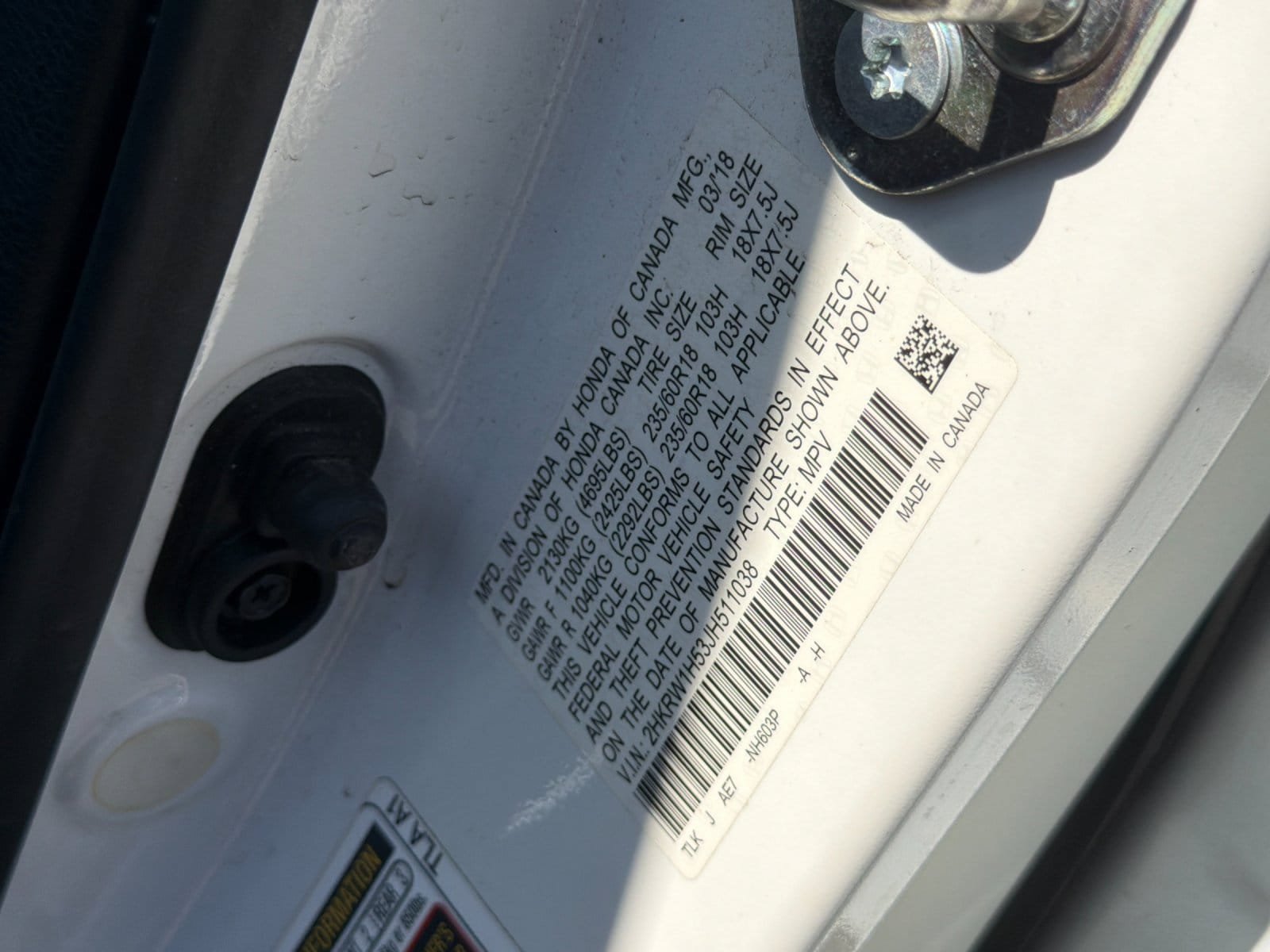 Used 2018 Honda CR-V EX image 19