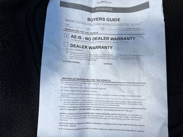 Used 2021 Ford F350 Platinum w/ Tremor Off-Road Package image 41