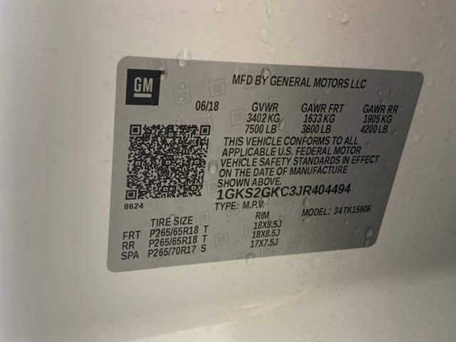 Used 2018 GMC Yukon XL SLT w/ Open Road Package AWD/4WD image 38