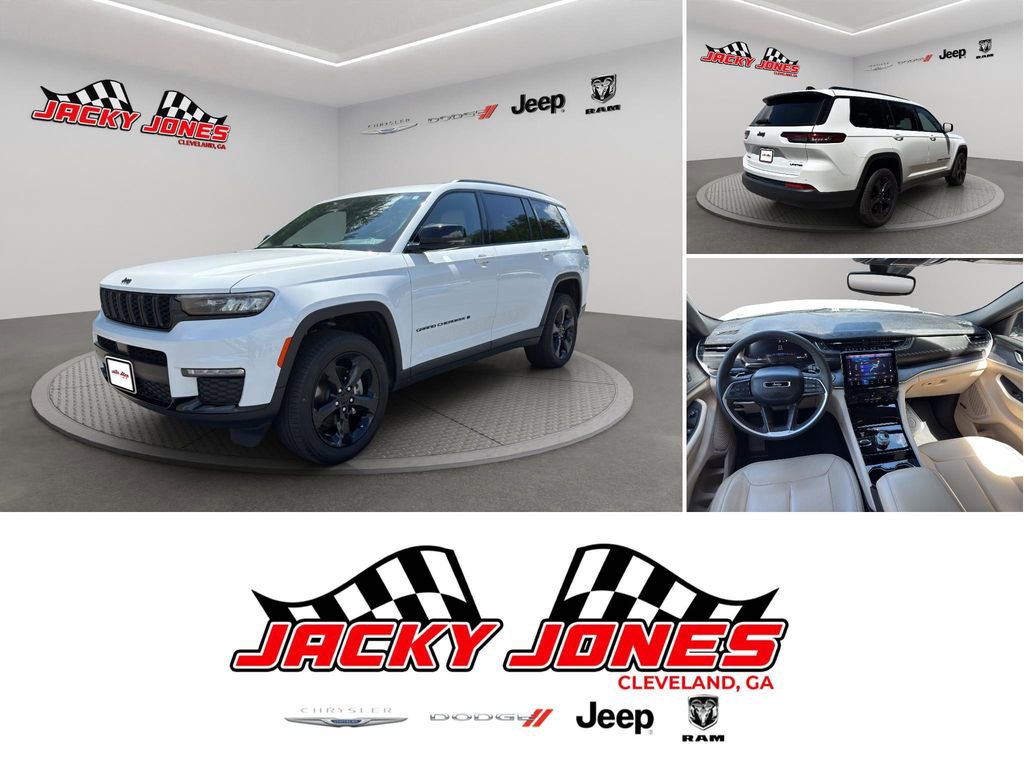 Used 2023 Jeep Grand Cherokee L Limited w/ Black Appearance Package AWD/4WD video 1