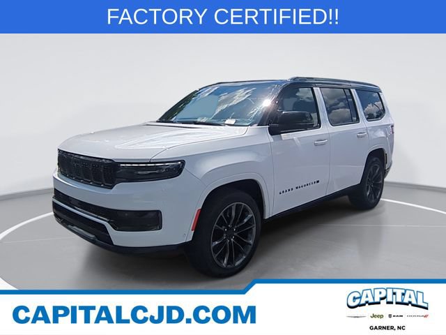 Certified 2025 Jeep Grand Wagoneer Series III w/ Rear Seat Video Group 1