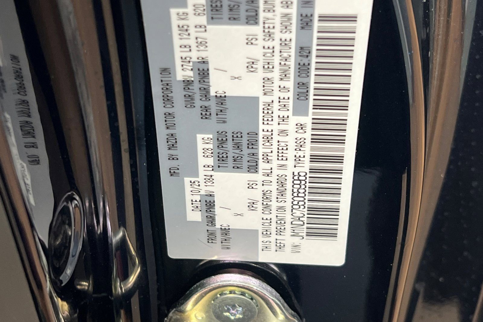 New 2025 MAZDA MX-5 Miata Club w/ Brembo/BBS Recaro Package image 20