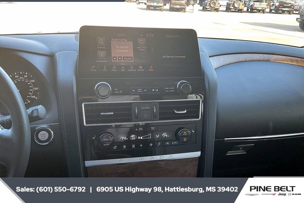 Used 2024 Nissan Armada SL w/ Captain's Chairs Package image 23