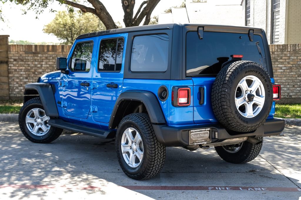 Used 2022 Jeep Wrangler Unlimited Sport image 19