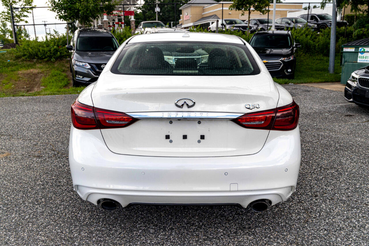 Used 2022 INFINITI Q50 Luxe w/ Cargo Package image 5