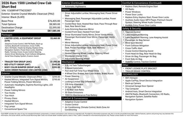 New 2026 RAM 1500 Limited image 5
