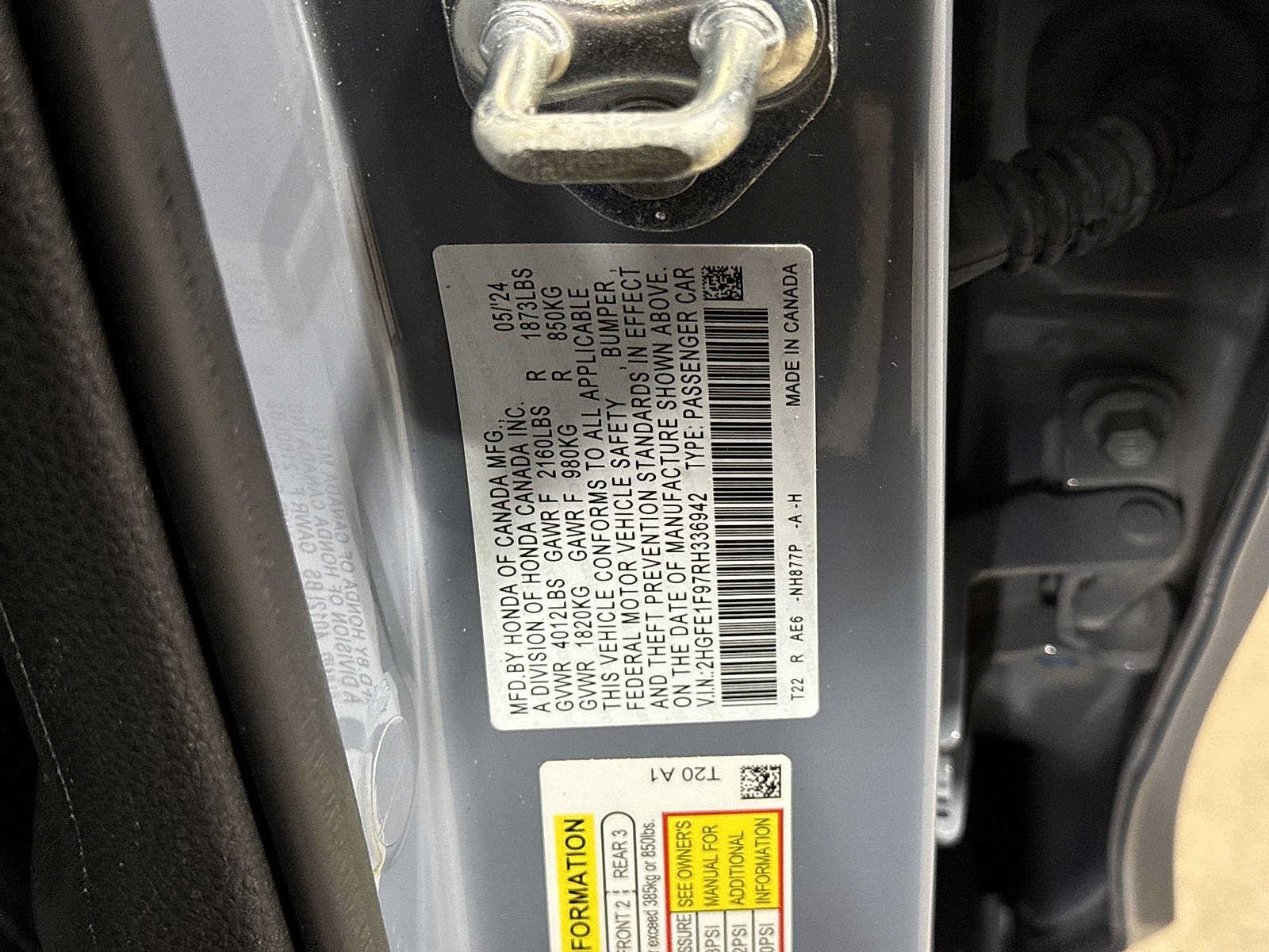Used 2024 Honda Civic Touring image 14