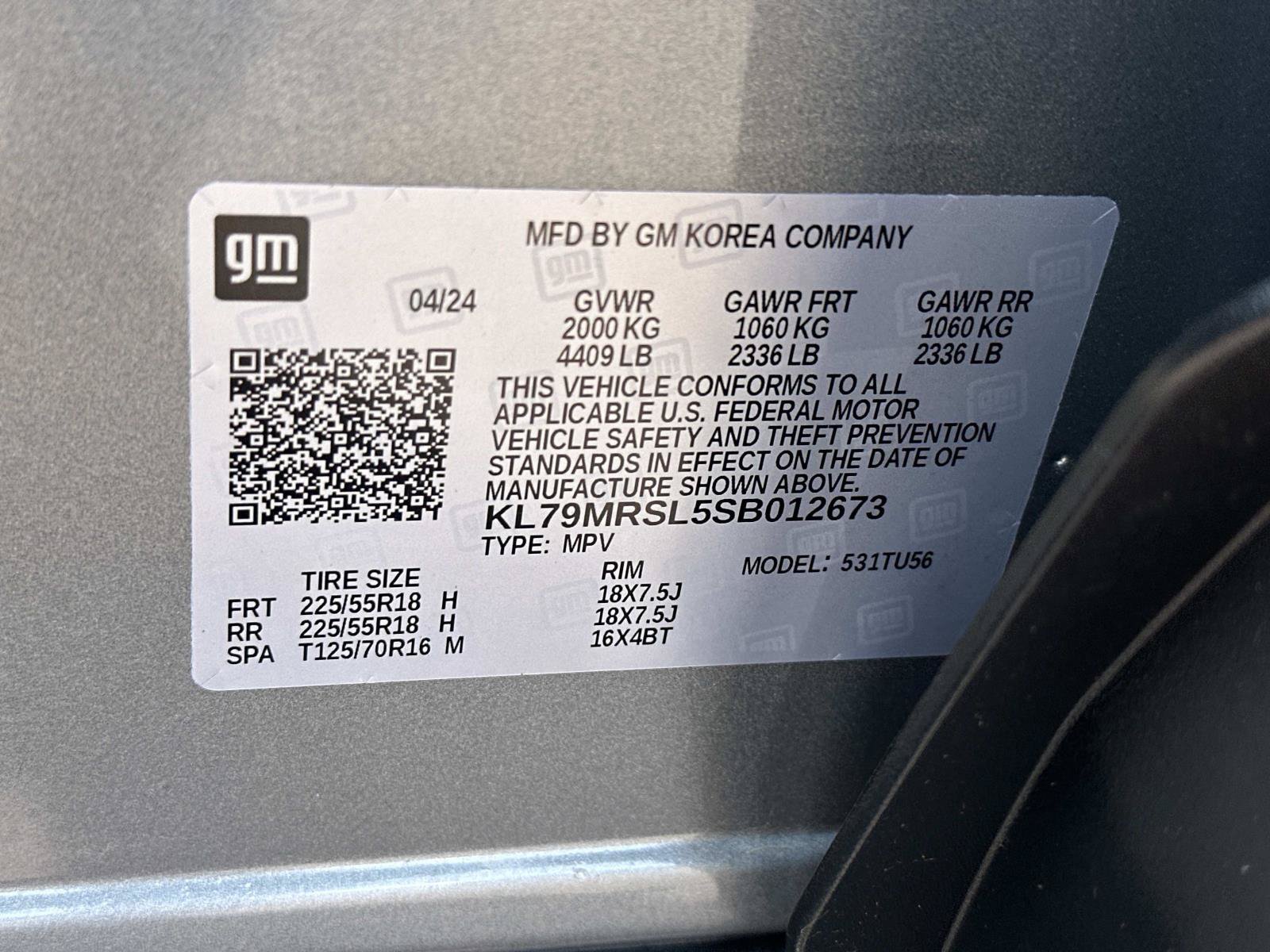Certified 2025 Chevrolet TrailBlazer LT w/ LT Cold Weather Package AWD/4WD image 17