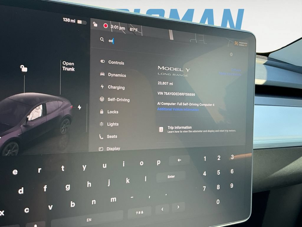 Used 2024 Tesla Model Y Long Range RWD image 21