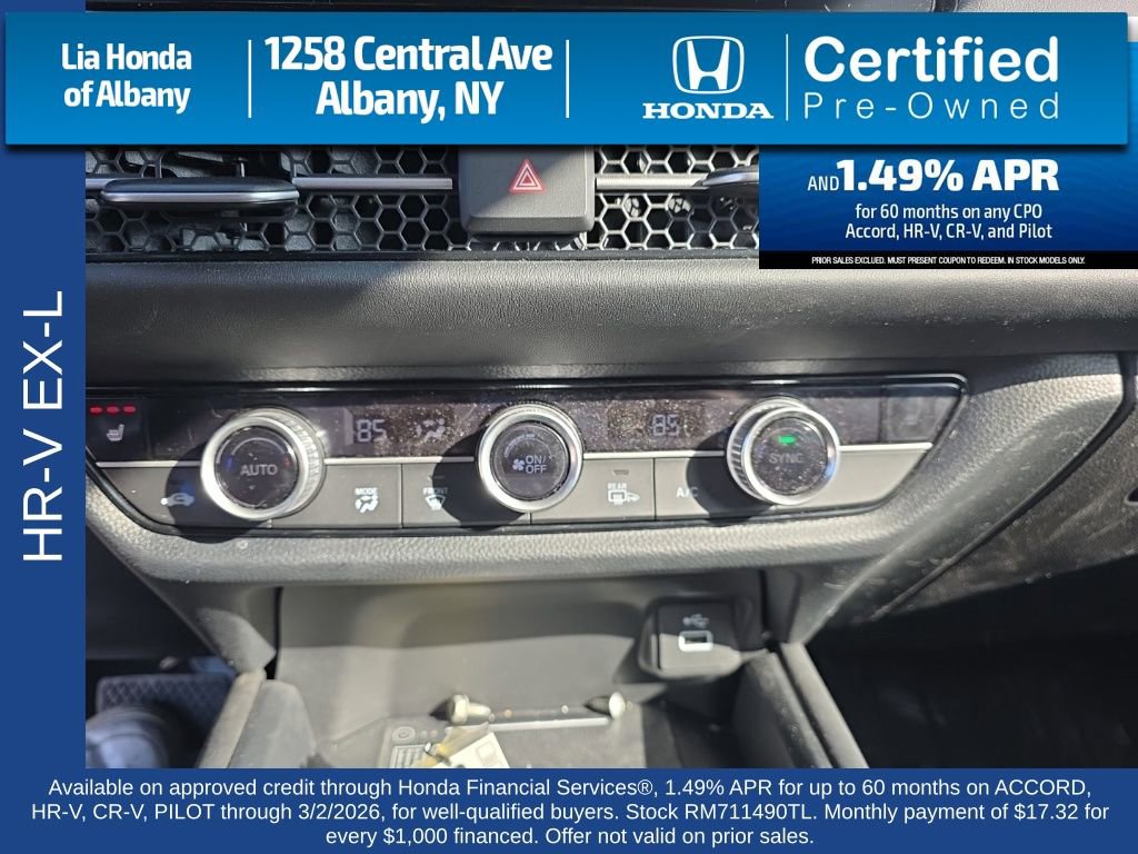 Certified 2024 Honda HR-V EX-L image 16