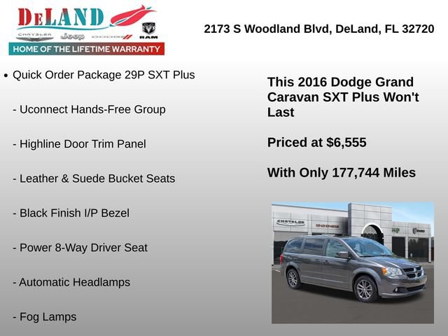 Used 2016 Dodge Grand Caravan SXT FWD image 6