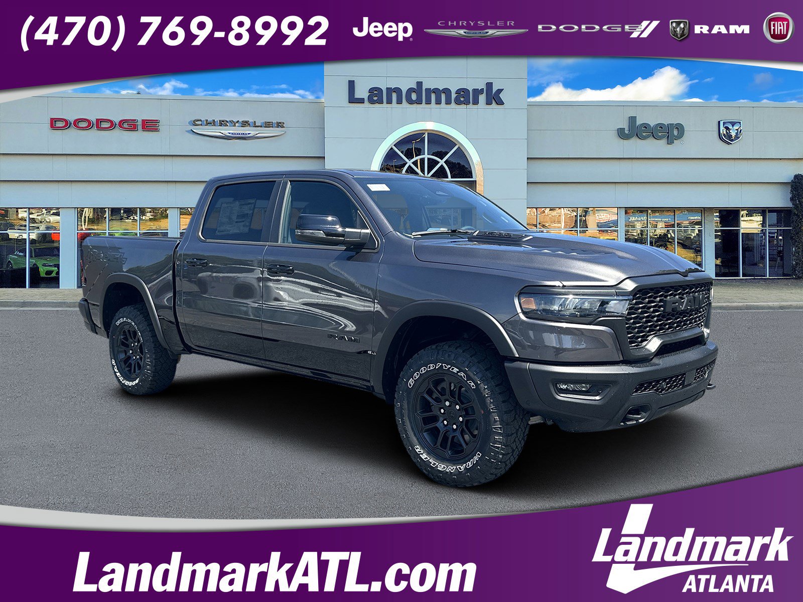 New 2026 RAM 1500 Rebel w/ Rebel Level 2 Equipment Group image 1