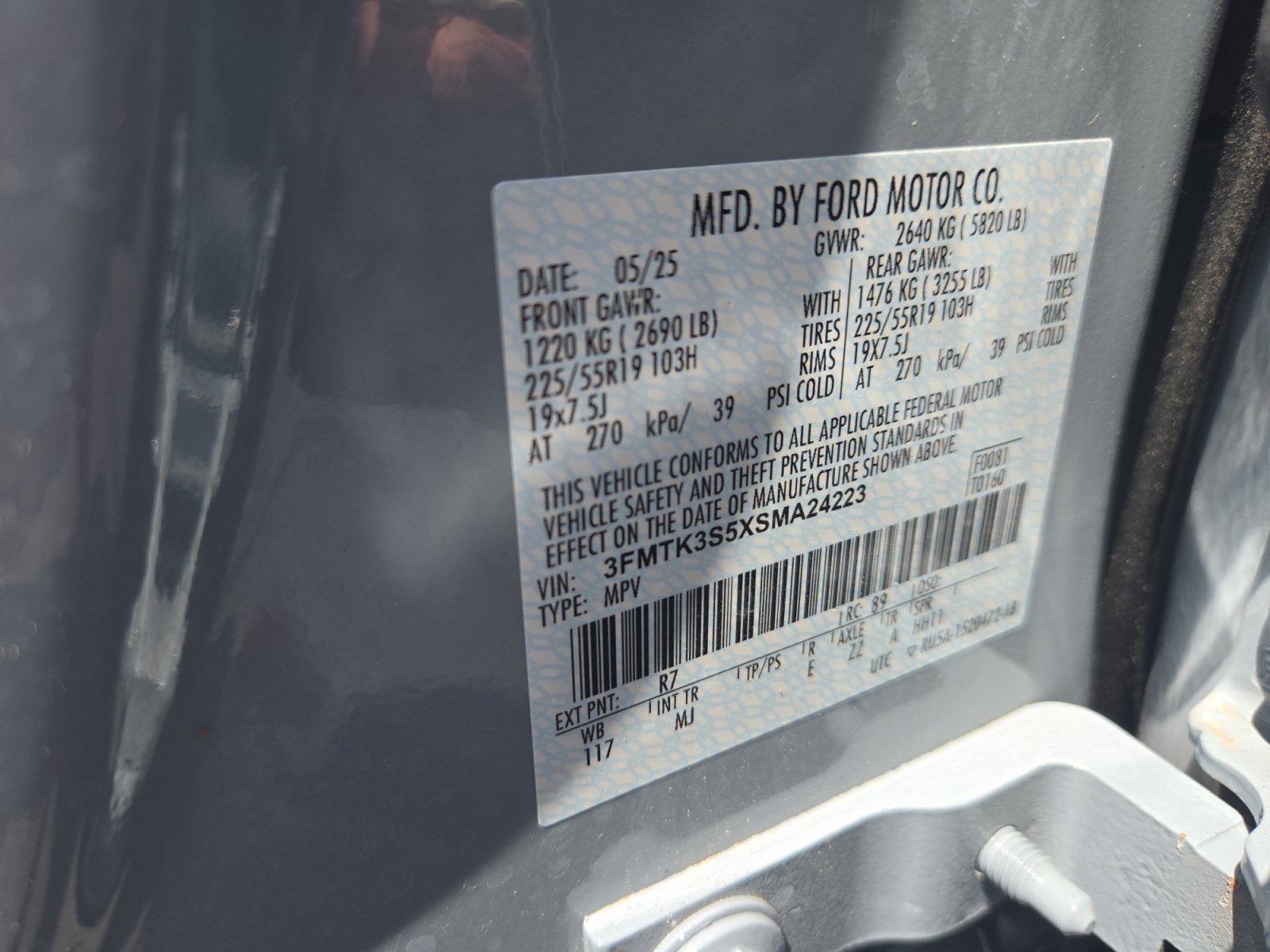 Certified 2025 Ford Mustang Mach-E Premium AWD/4WD image 27