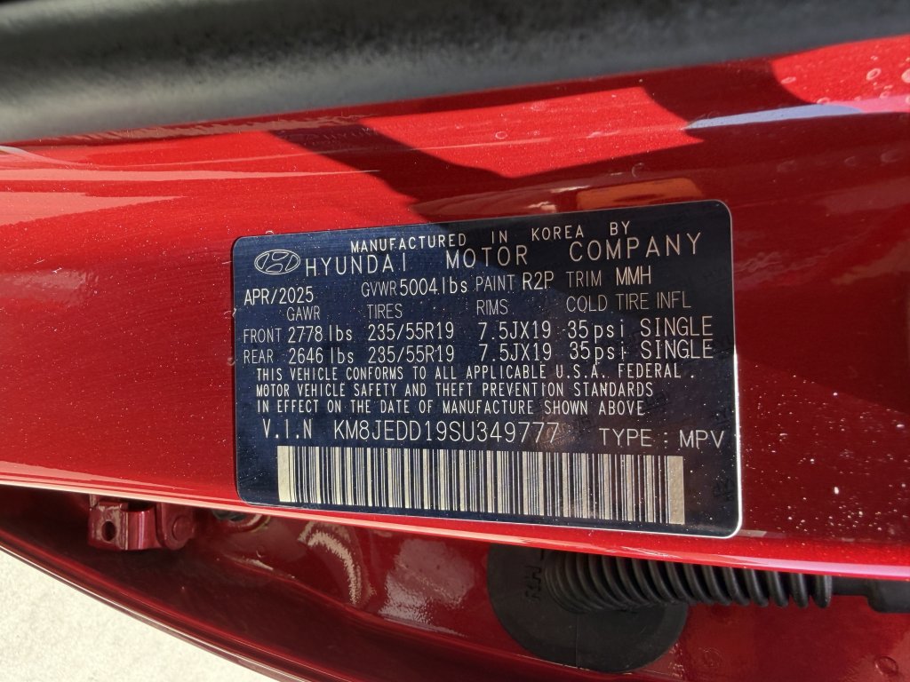 Used 2025 Hyundai Tucson Limited AWD/4WD image 49