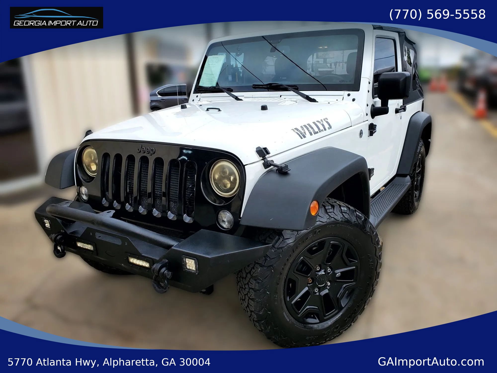 Used 2015 Jeep Wrangler Sport AWD/4WD image 1