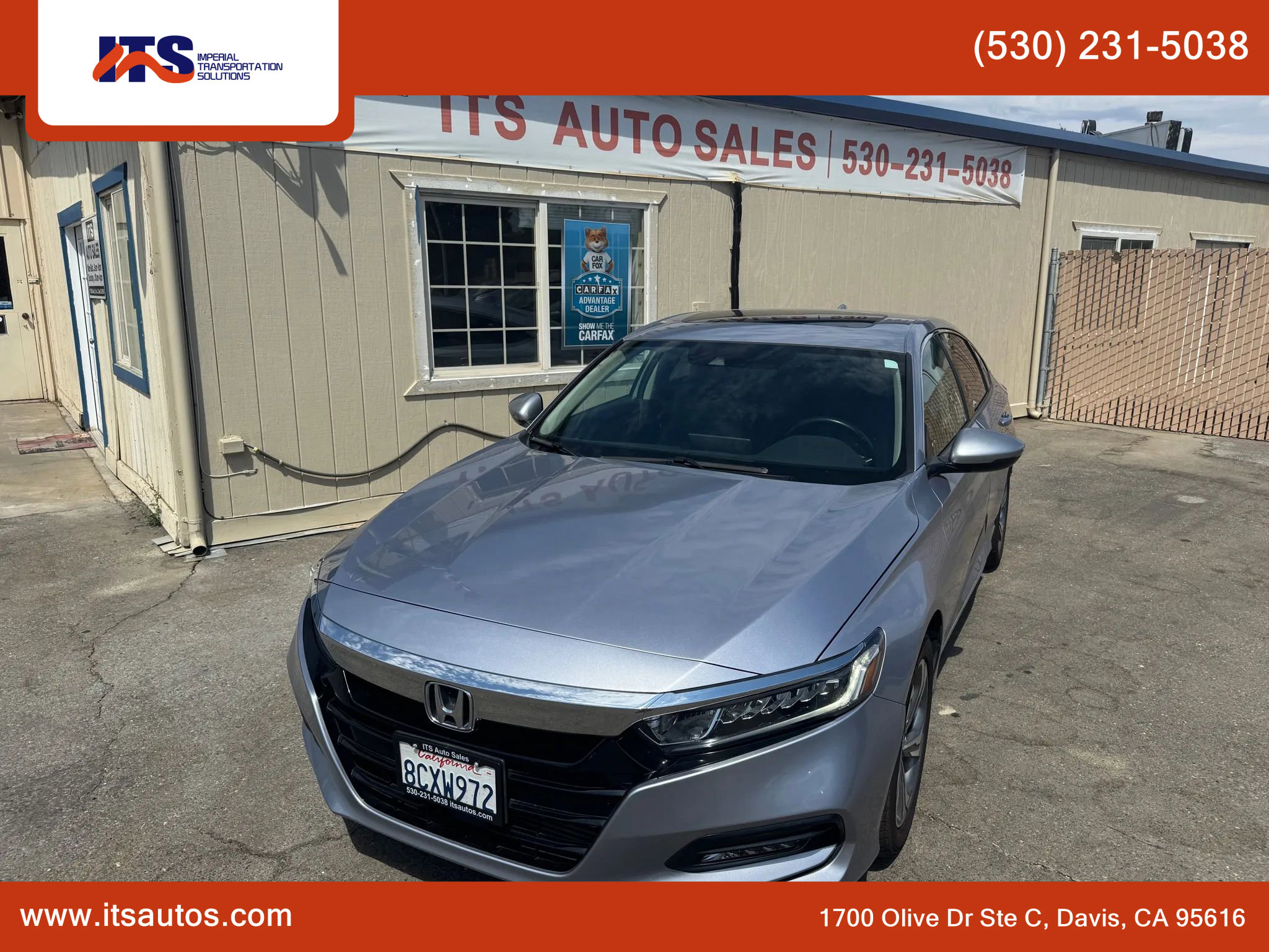 Used 2018 Honda Accord EX-L