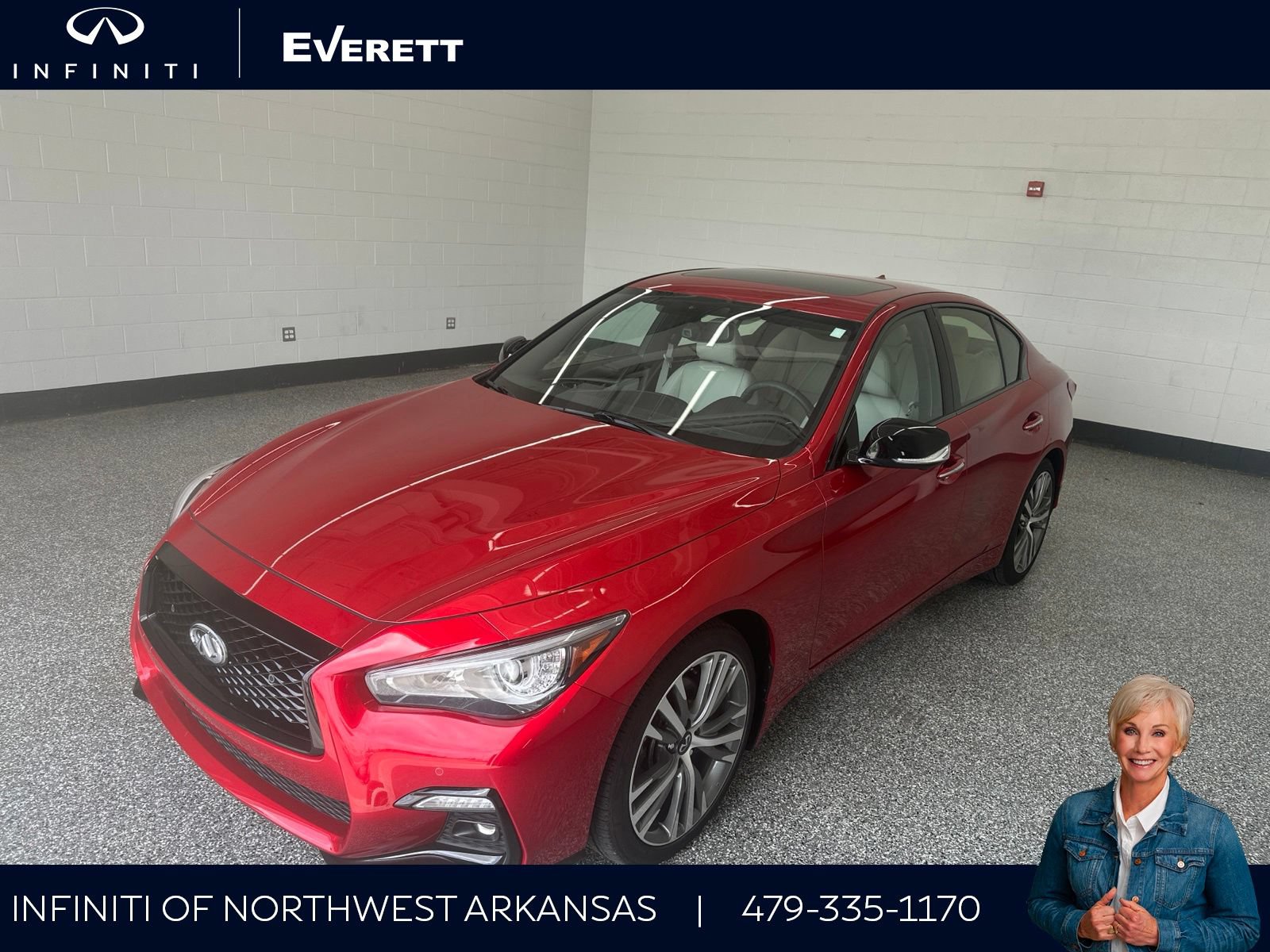 Certified 2023 INFINITI Q50 Sensory AWD/4WD image 1