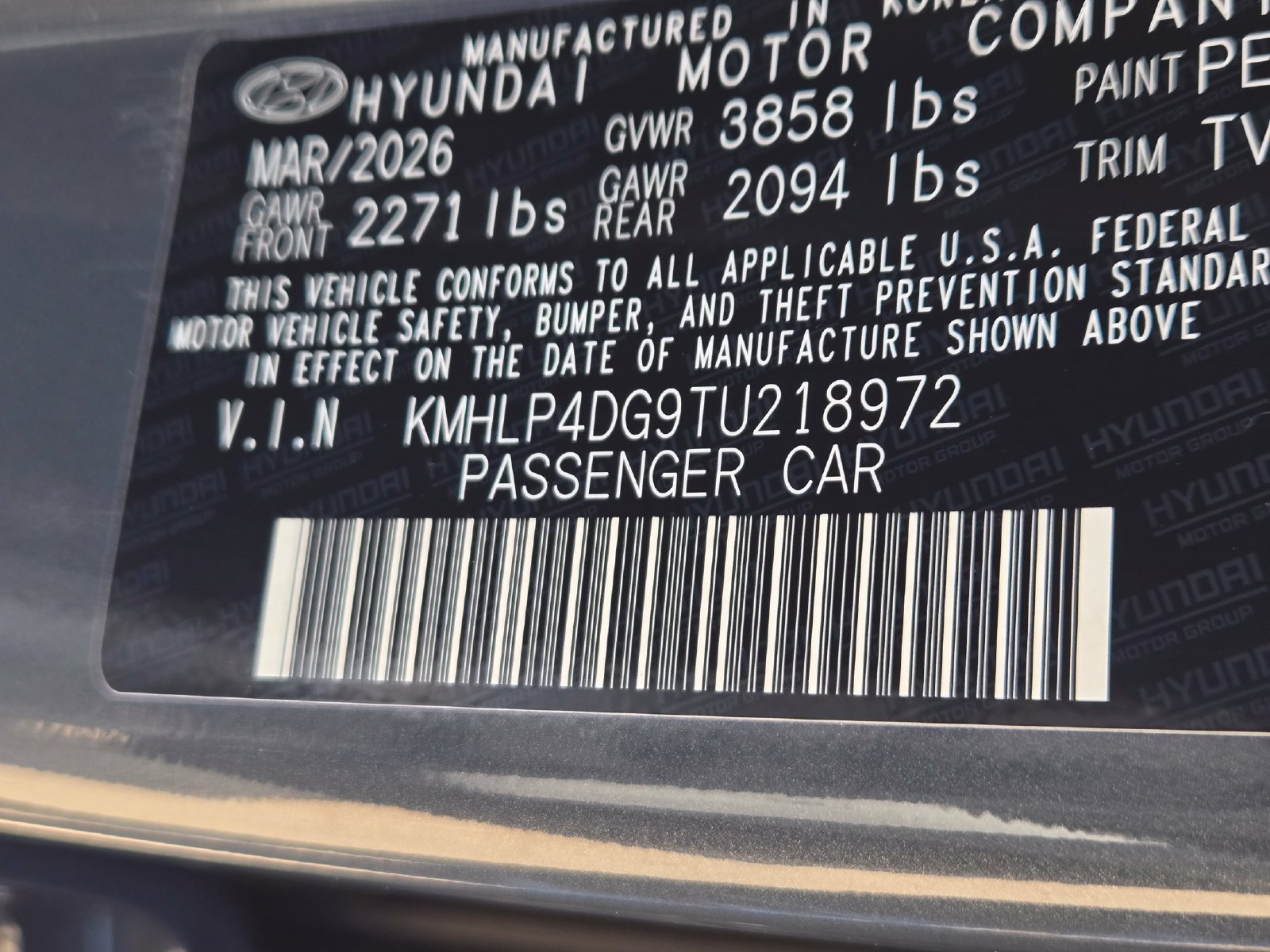 New 2026 Hyundai Elantra Limited FWD image 20