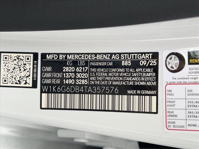 New 2026 Mercedes-Benz S 500 4MATIC image 18