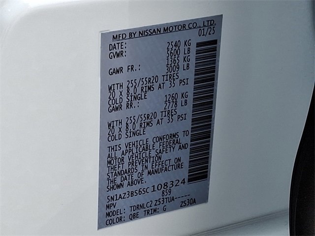 Certified 2025 Nissan Murano SV image 18