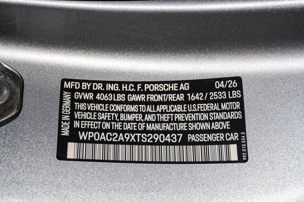 Certified 2026 Porsche 911 GT3 RWD image 37