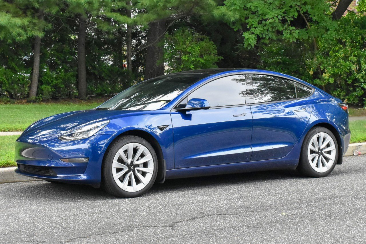 Used 2021 Tesla Model 3 Long Range AWD/4WD image 2