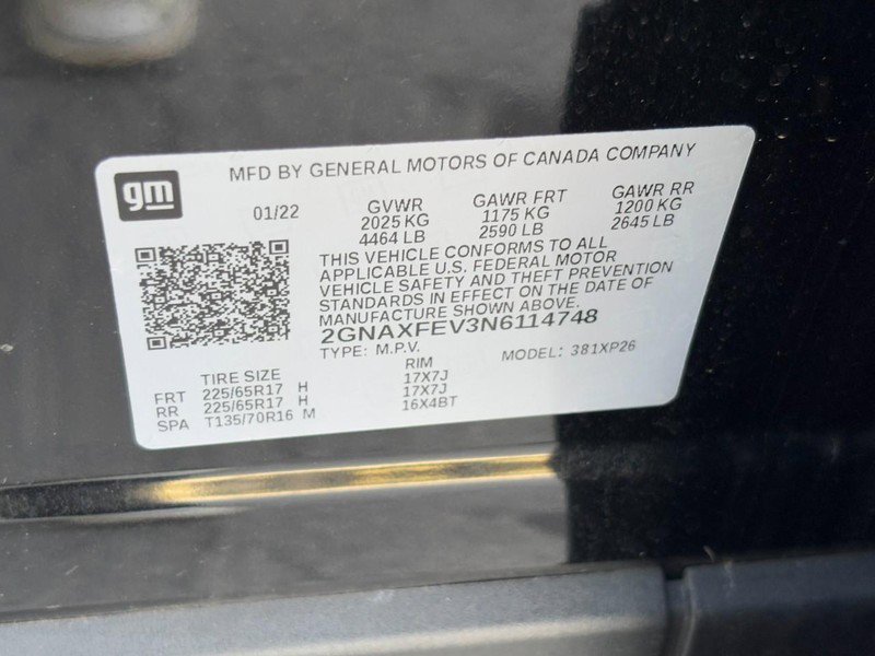 Used 2022 Chevrolet Equinox LS w/ LPO, Floor Liner Package image 27