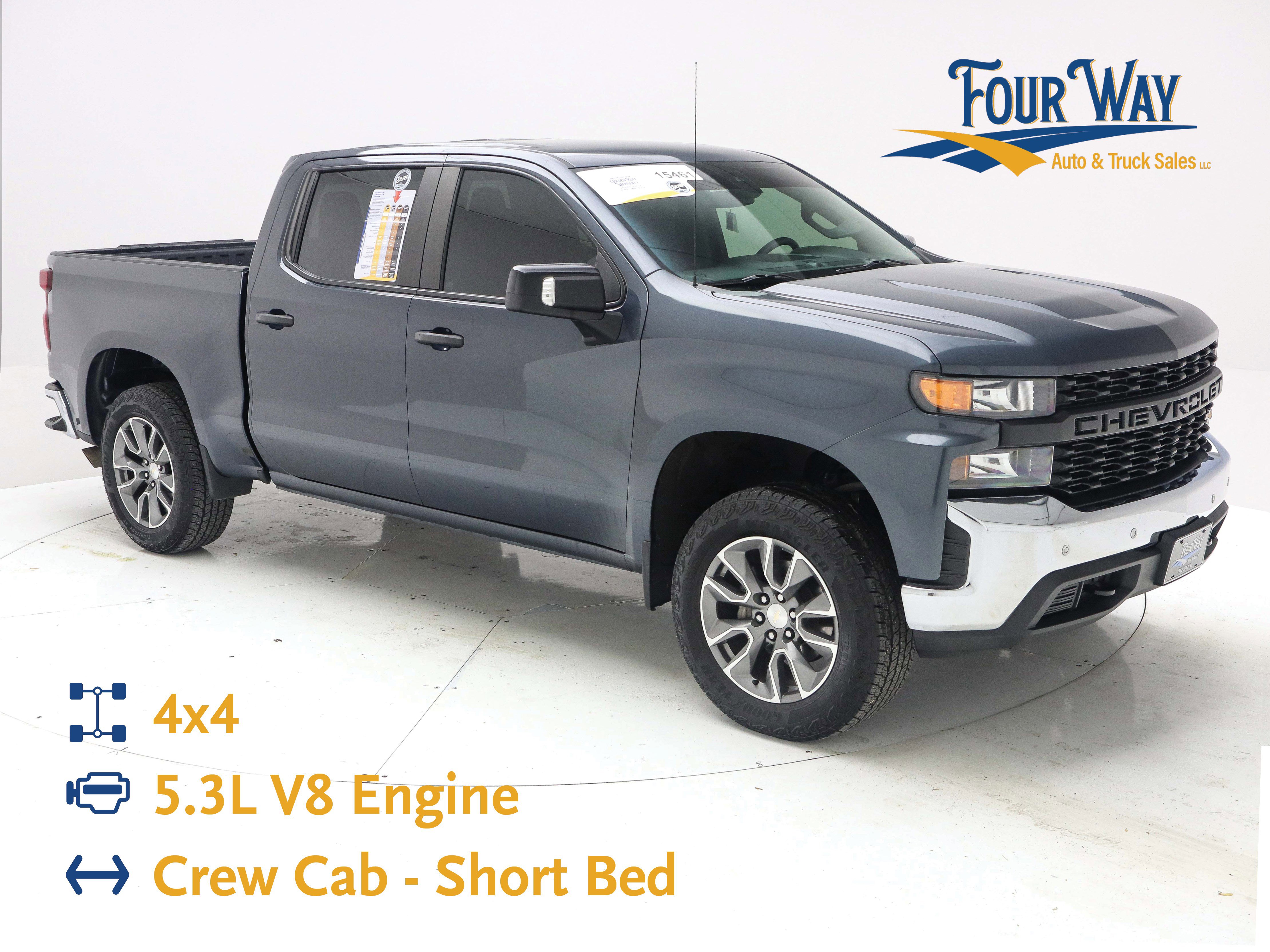 Used 2021 Chevrolet Silverado 1500 W/T w/ WT Value Package AWD/4WD video 1