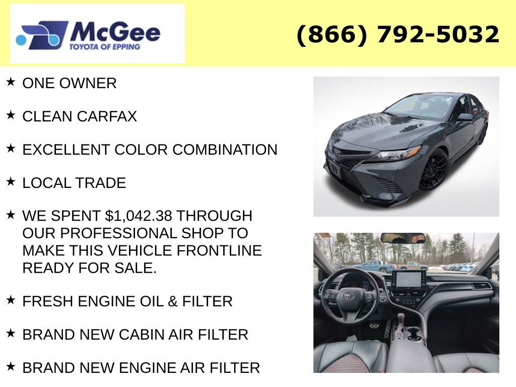 Used 2024 Toyota Camry TRD w/ TRD Package w/JBL Audio image 15