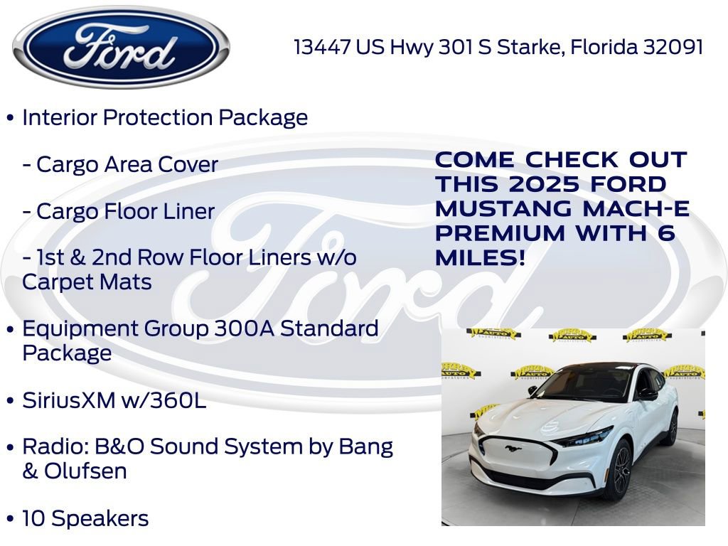 New 2025 Ford Mustang Mach-E Premium w/ Interior Protection Package image 15