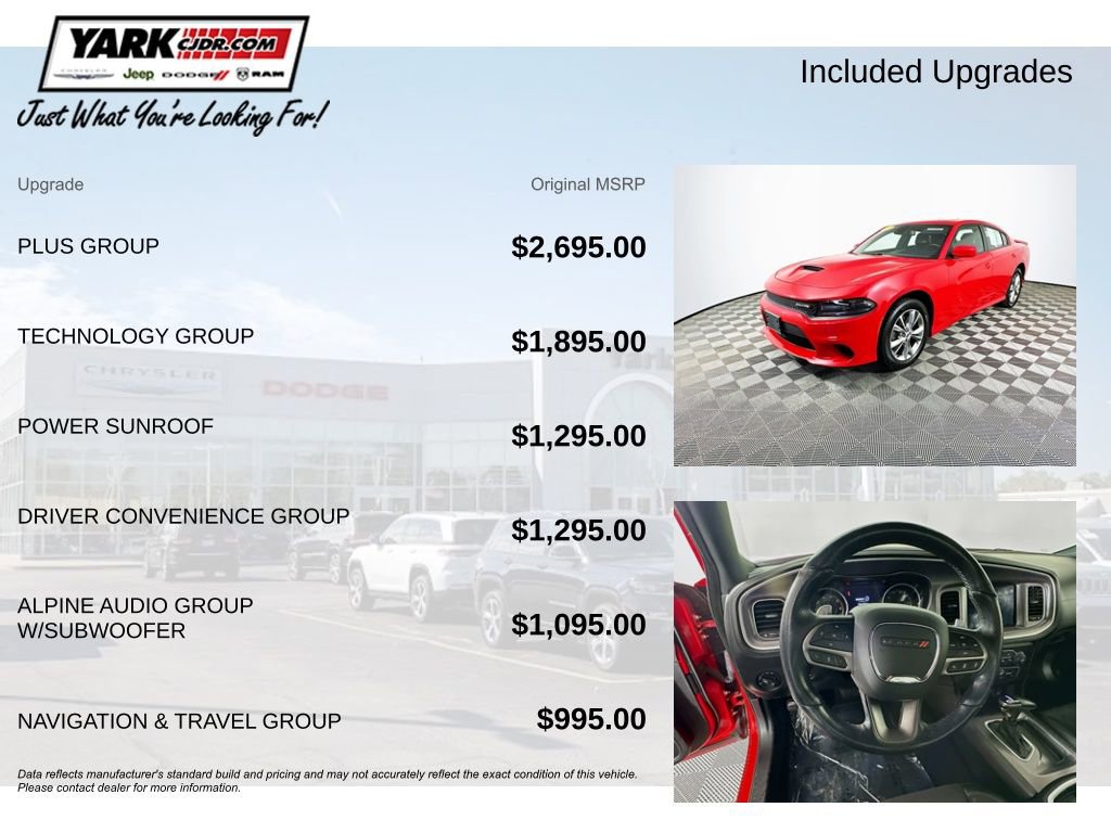 Certified 2020 Dodge Charger GT w/ Plus Group image 6