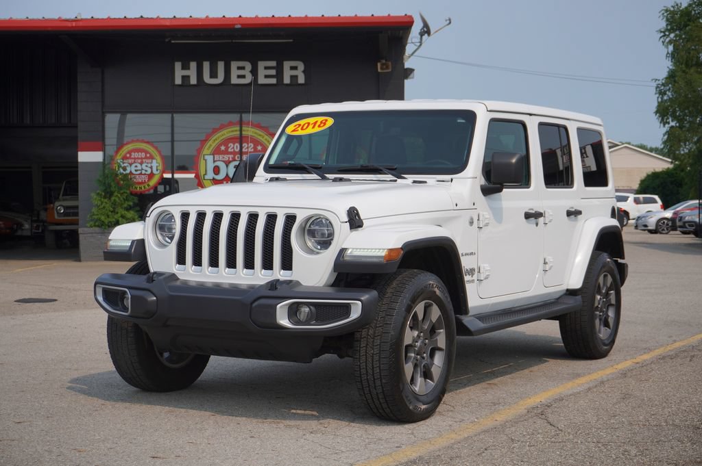 Used 2018 Jeep Wrangler Unlimited Sahara AWD/4WD image 3