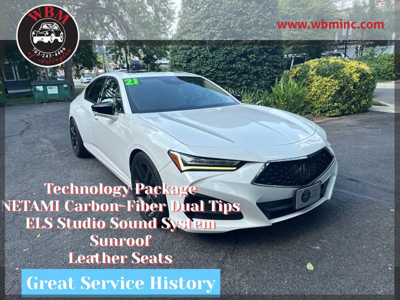 Used 2021 Acura TLX w/ Technology Package FWD image 1