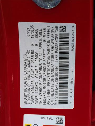Used 2025 Honda Civic FWD Hybrid Sedan image 26