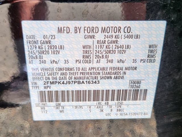 Certified 2023 Ford Edge ST-Line AWD/4WD image 27