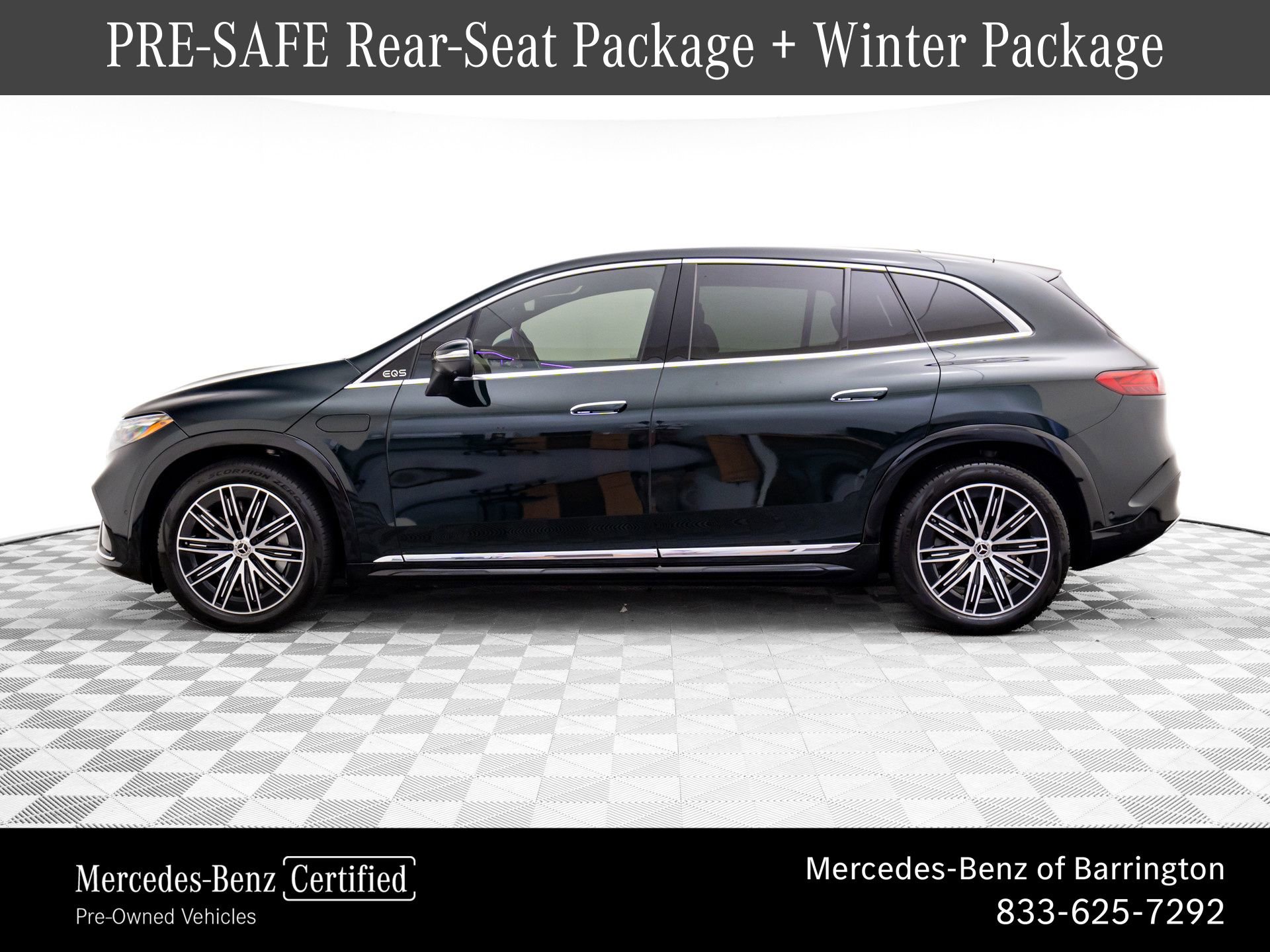 Certified 2023 Mercedes-Benz EQS 580 4MATIC SUV video 2