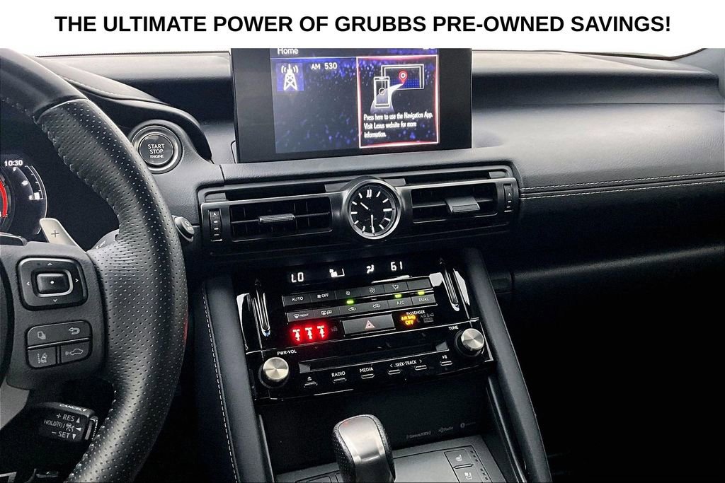 Used 2023 Lexus IS 350 F Sport w/ Memory Package RWD image 8