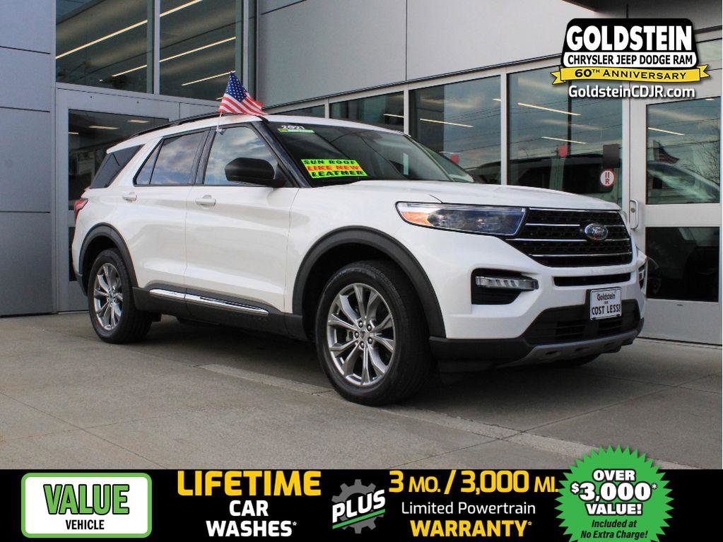 Used 2021 Ford Explorer XLT w/ Equipment Group 202A AWD/4WD image 1