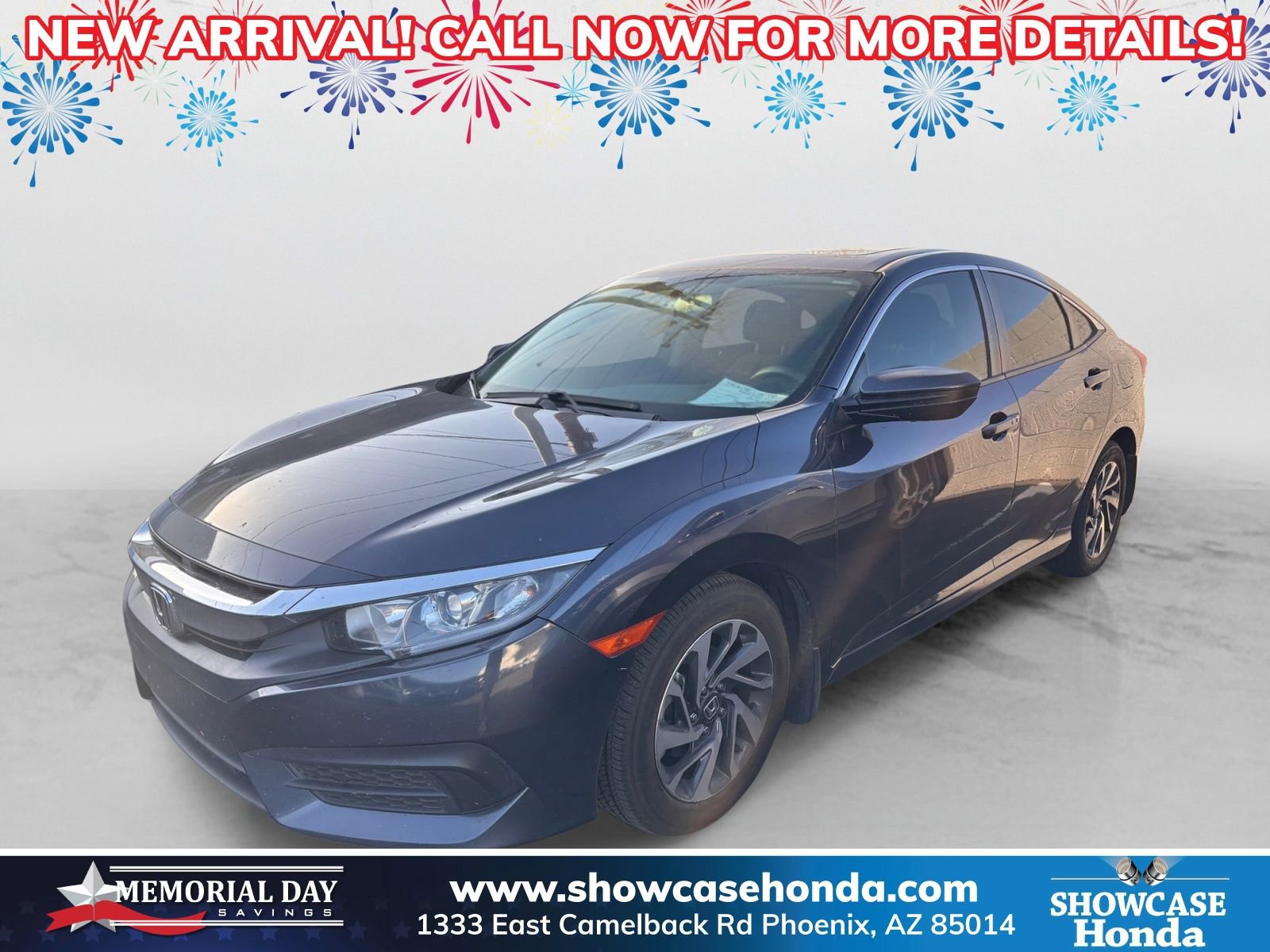 Used 2016 Honda Civic EX image 1