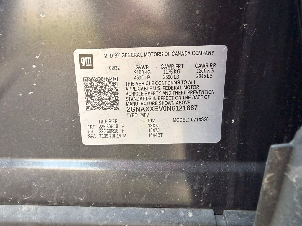 Used 2022 Chevrolet Equinox Premier image 17