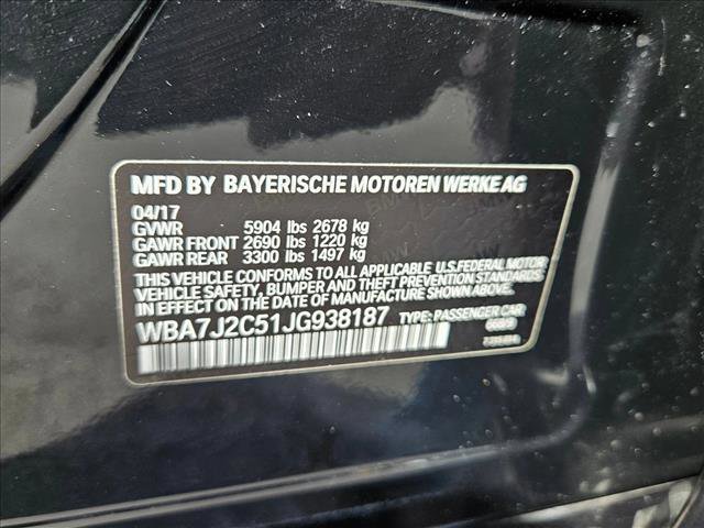 Used 2018 BMW 740e xDrive image 26